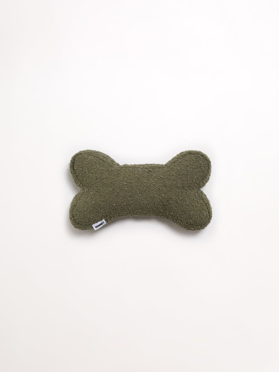 Pet Hommey | Boucle Bone Pillow Olive