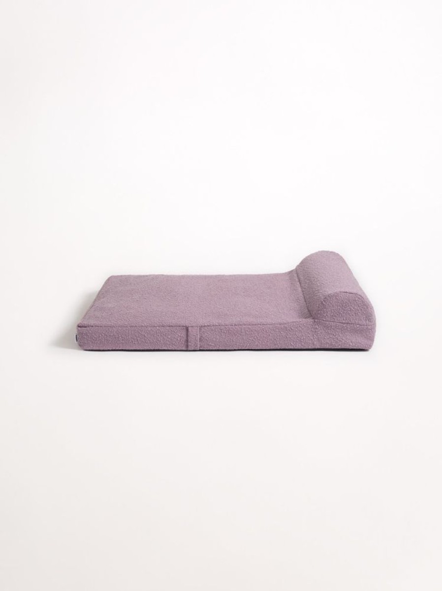 Pet Hommey | Hommey Boucle Dog Bed - Purple | Durable, Thick, Washable & Orthopaedic Pet Bed Lilac